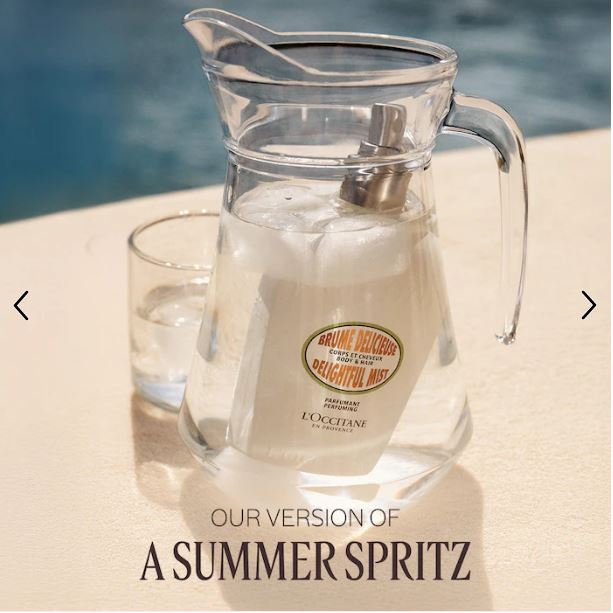 L’Occitane Almond Hair & Body Fragrance Mist – Soft, Nourishing Scent