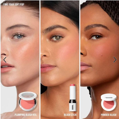 Soft Pop Plumping Cream Blush Veil – Luminous, Plumped Glow-Makeup by Mario