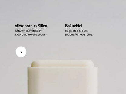 L55 — Mattifying Face Stick 5% Microporous Silica + Bakuchiol