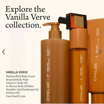 CYKLAR Vanilla Verve Perfume Oil – Warm, Clean & Musky Vanilla Fragrance