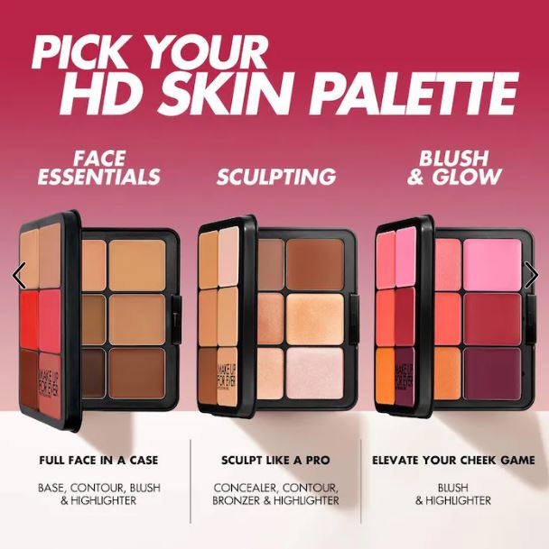 MAKE UP FOR EVER HD Skin Complete Face Cream Palette