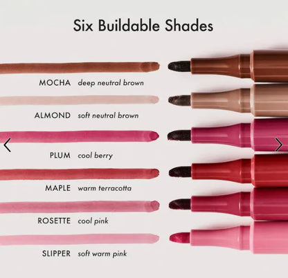 Summer Fridays Flushed Lip Stain – 12HR Long-Lasting Tinted Lip Color