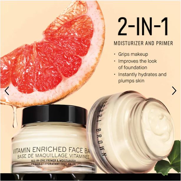 “Bobbi Brown Mini Vitamin Enriched Face Base – Radiance-Boosting Moisturizer & Primer with Vitamin C + HA”