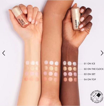 Gleam & Go Liquid Highlighter – Luminous, Skin-Like Finish