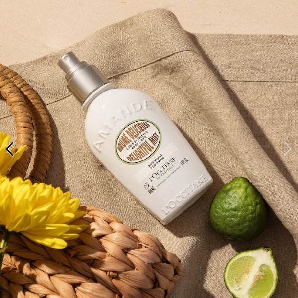 L’Occitane Almond Hair & Body Fragrance Mist – Soft, Nourishing Scent