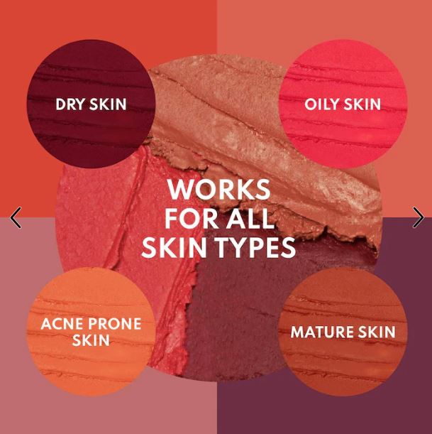 Yummy Skin Blurring Balm Powder Flushed - Matte Color for Cheek & Lip