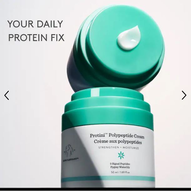 Drunk Elephant Protini™ Moisturizer – Firming Peptide Cream with Refillable Design”