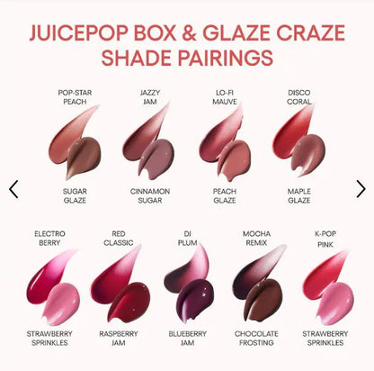 JuicePop Moisturizing Oil Lip Tint – emphasizes moisture and shine.