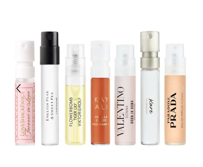 Sephora Favorites Perfume Sampler Set – Travel Sprays with Full-Size Voucher