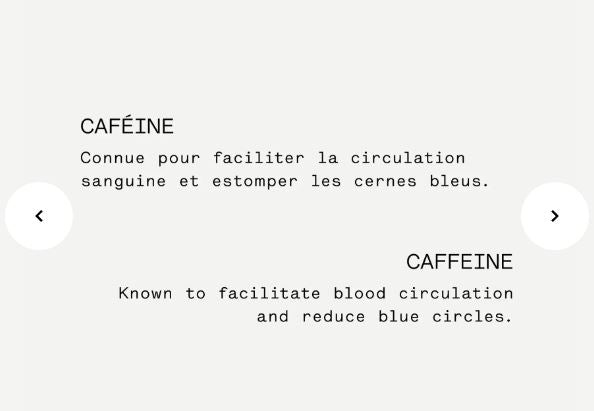 T20 — Tinted Concealer 2% Caffeine + Cornflower Hydrolate.