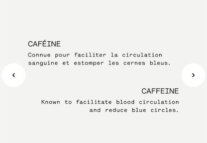 T20 — Tinted Concealer 2% Caffeine + Cornflower Hydrolate.