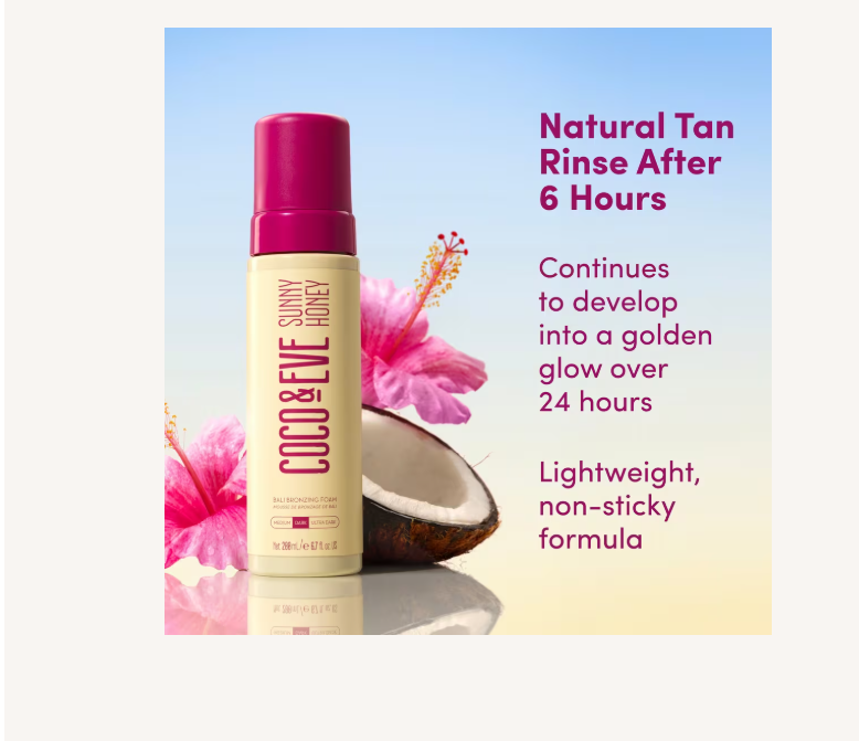 Sunny Honey Bali Bronzing Foam