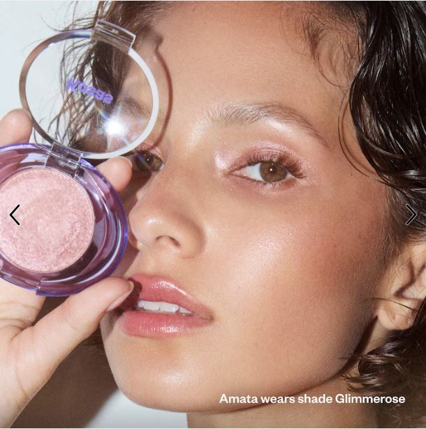 Shiny Objects Wet Glisten Highlighter – Multi-Use Face & Eye Glow Powder-Kosas
