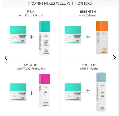 Drunk Elephant Protini™ Moisturizer – Firming Peptide Cream with Refillable Design”