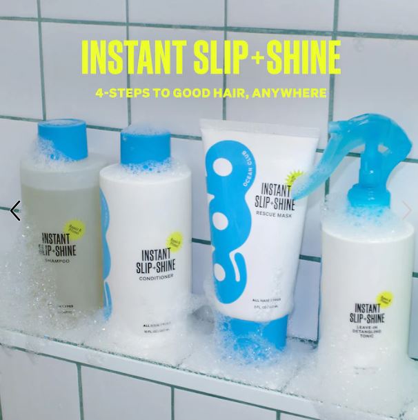 Mini Instant Slip & Shine Leave-In Detangling Conditioner-Ebb Ocean Club