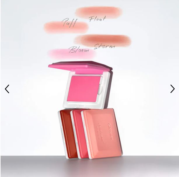 Glossier Cloud Paint Plush Blush – Seamless, Dewy Color Finish-Color: Puff - light pink