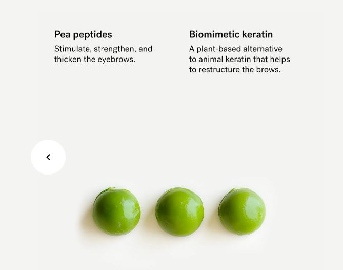 T51 — Fortifying Brow Gel Pea Peptides + Plant-Based Keratin
