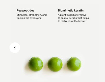 T51 — Fortifying Brow Gel Pea Peptides + Plant-Based Keratin