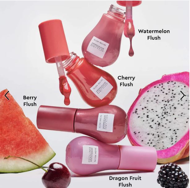 Glow Recipe Watermelon Glow Niacinamide Dewy Flush Brightening Serum Blush for Radiant, Hydrated Skin