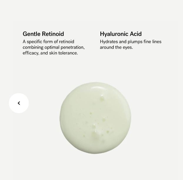 A30 — Eye Serum for Fine Lines and Wrinkles 0.1% Retinoids + Hyaluronic Acid
