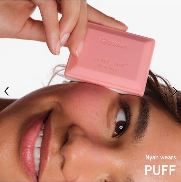Glossier Cloud Paint Plush Blush – Seamless, Dewy Color Finish-Color: Puff - light pink