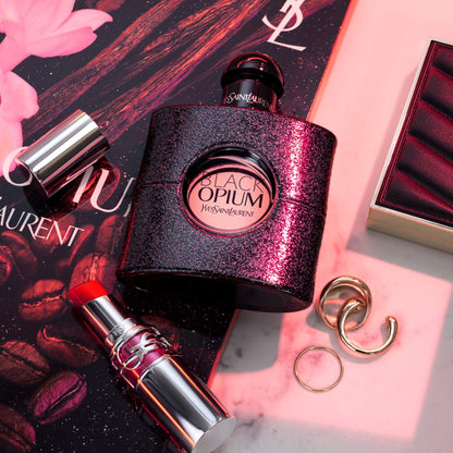Yves Saint Laurent  Black Opium Eau de Parfum with Coffee & White Flowers