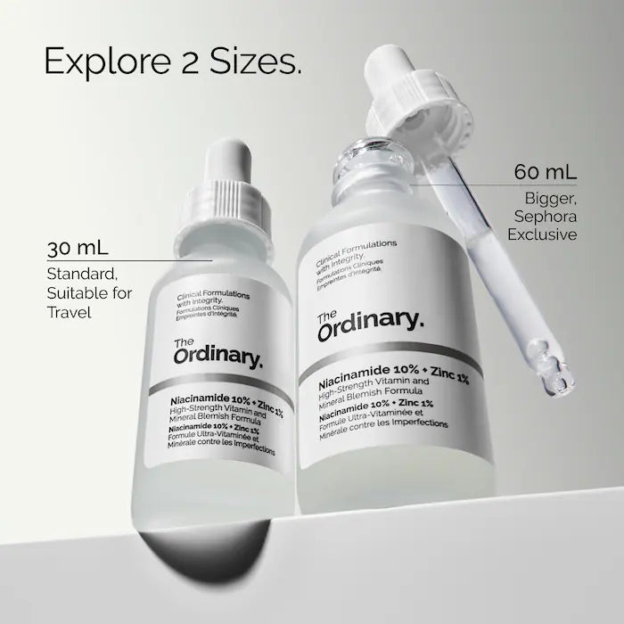 The Ordinary  Niacinamide 10% + Zinc 1% Oil Control Serum