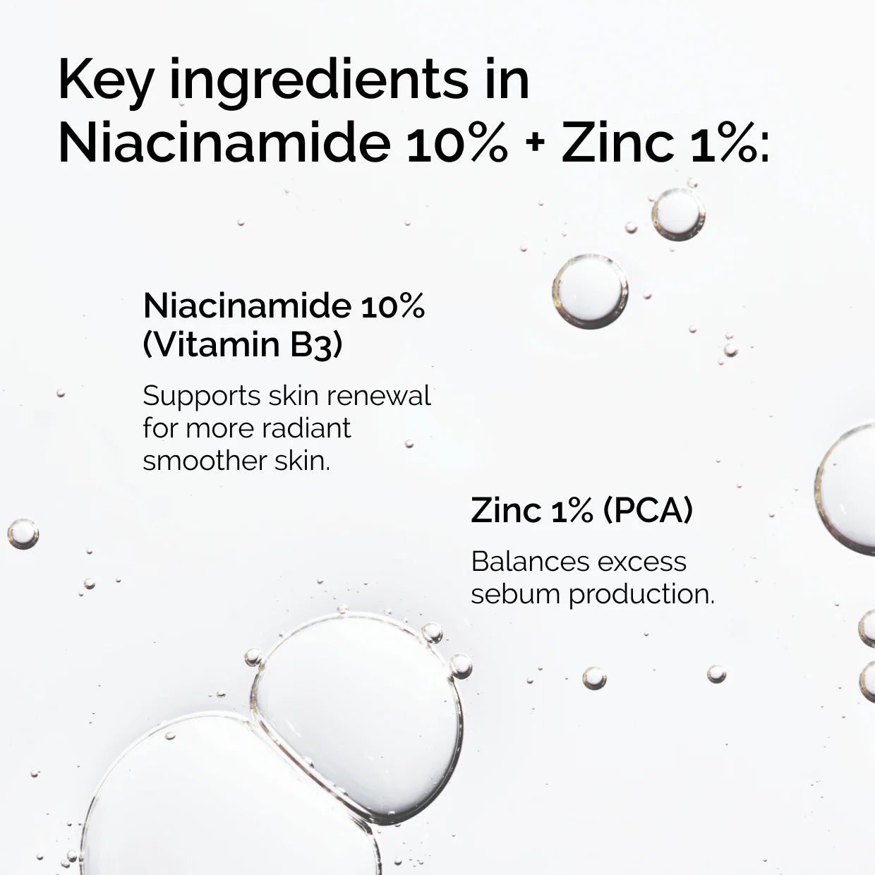 The Ordinary  Niacinamide 10% + Zinc 1%  Serum for Oily Skin