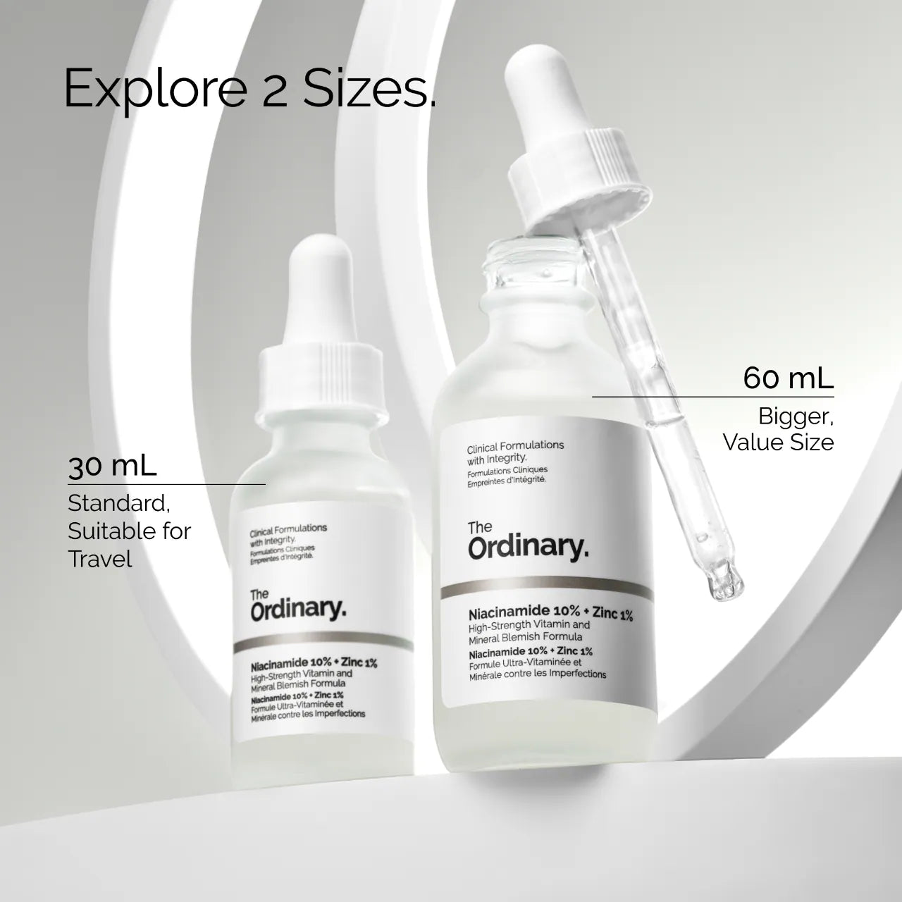 The Ordinary  Niacinamide 10% + Zinc 1%  Serum for Oily Skin