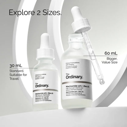 The Ordinary  Niacinamide 10% + Zinc 1%  Serum for Oily Skin