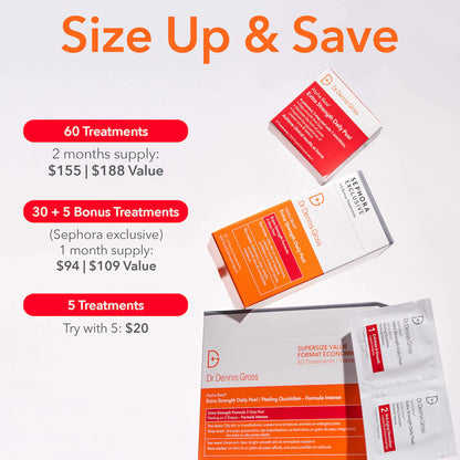 Dr. Dennis Gross Skincare  Alpha Beta® Extra Strength Daily Peel Pads