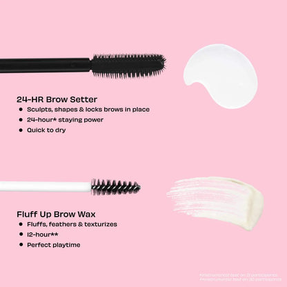 **Benefit Cosmetics 24-HR Brow Setter – Clear Brow Gel with Lamination Effect**