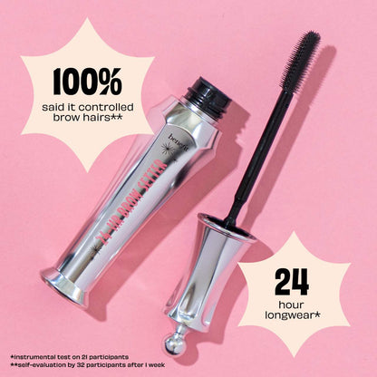 **Benefit Cosmetics 24-HR Brow Setter – Clear Brow Gel with Lamination Effect**