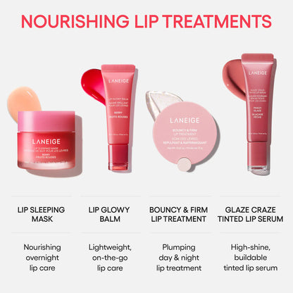 **LANEIGE Lip Sleeping Mask – Hydrating Lip Treatment with Vitamin C**
