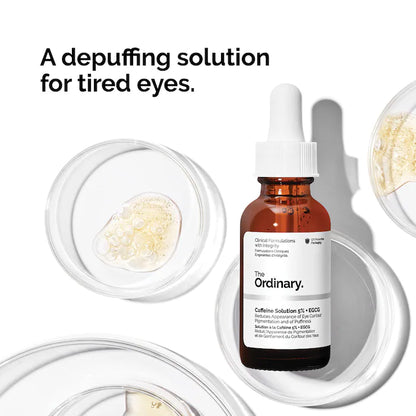 The Ordinary  Caffeine 5% + EGCG Depuffing Eye Serum