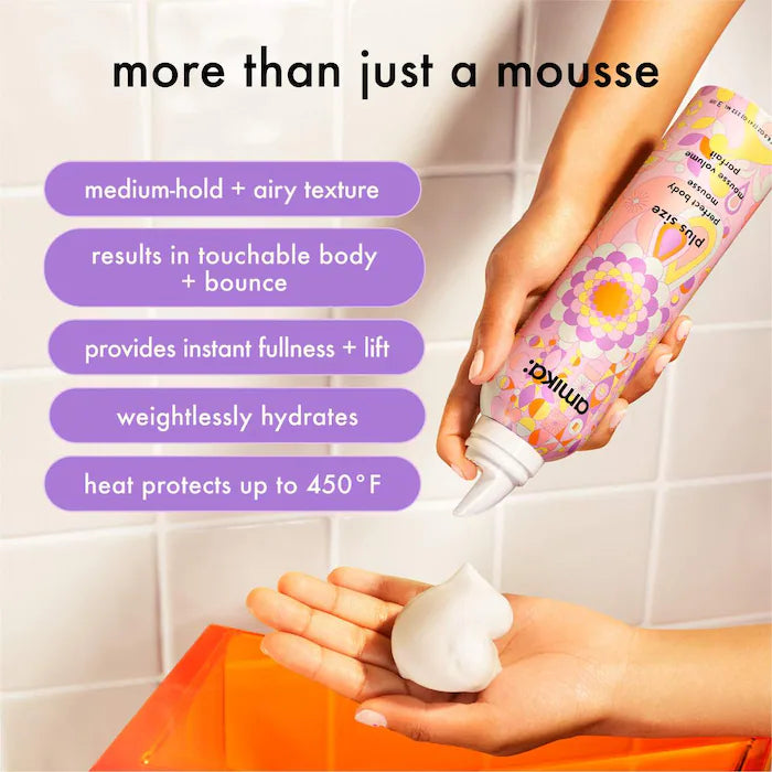 amika  Plus Size Volume & Body Mousse