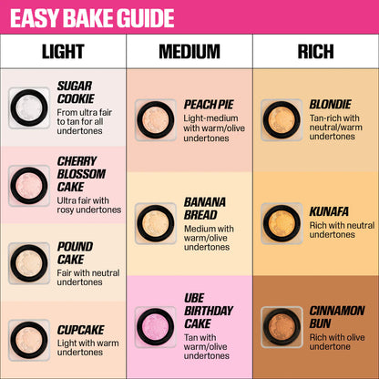 HUDA BEAUTY Easy Bake Blurring Loose Setting Powder