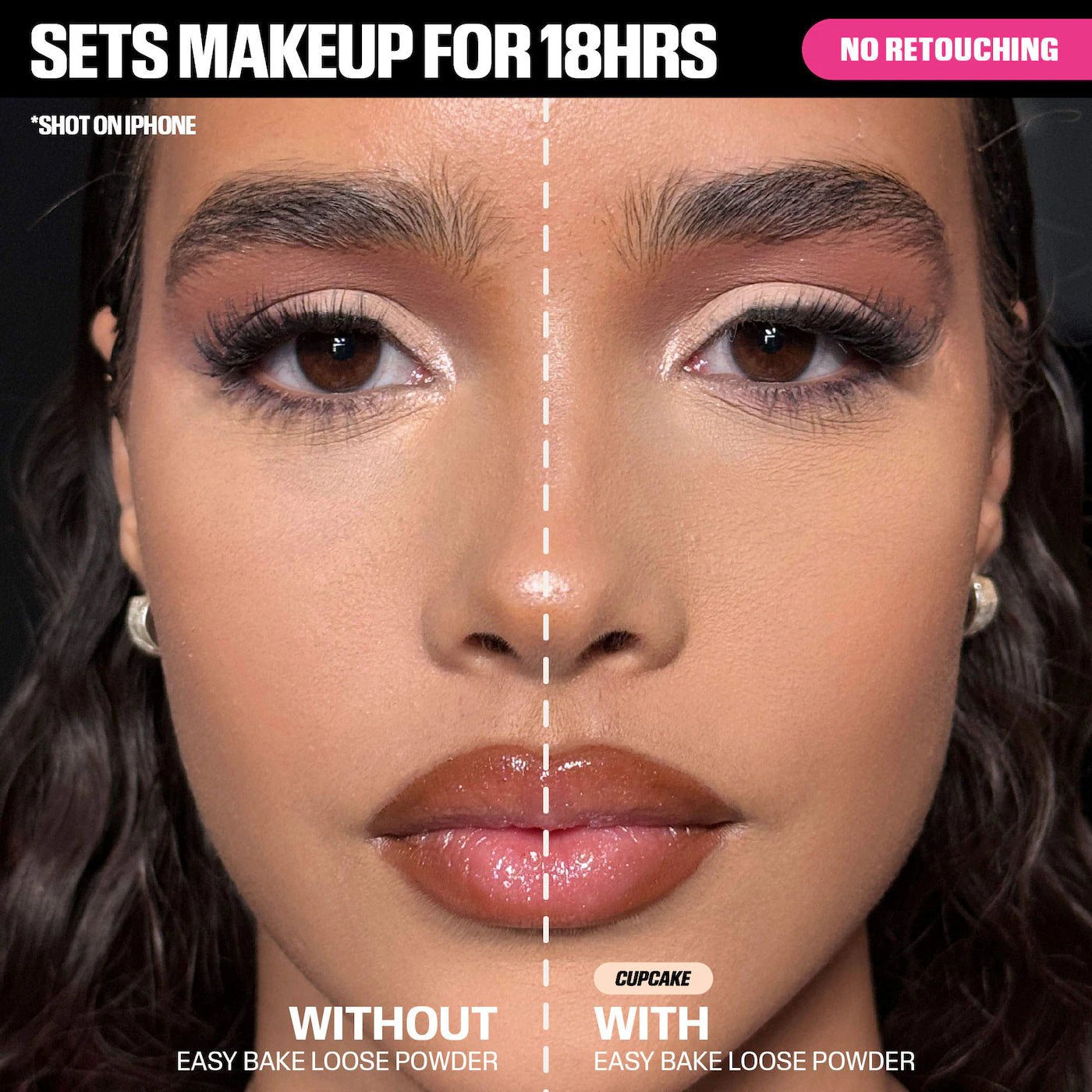 HUDA BEAUTY Easy Bake Blurring Loose Setting Powder