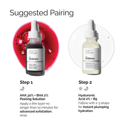 The Ordinary  AHA 30% + BHA 2% Exfoliating Peeling Solution