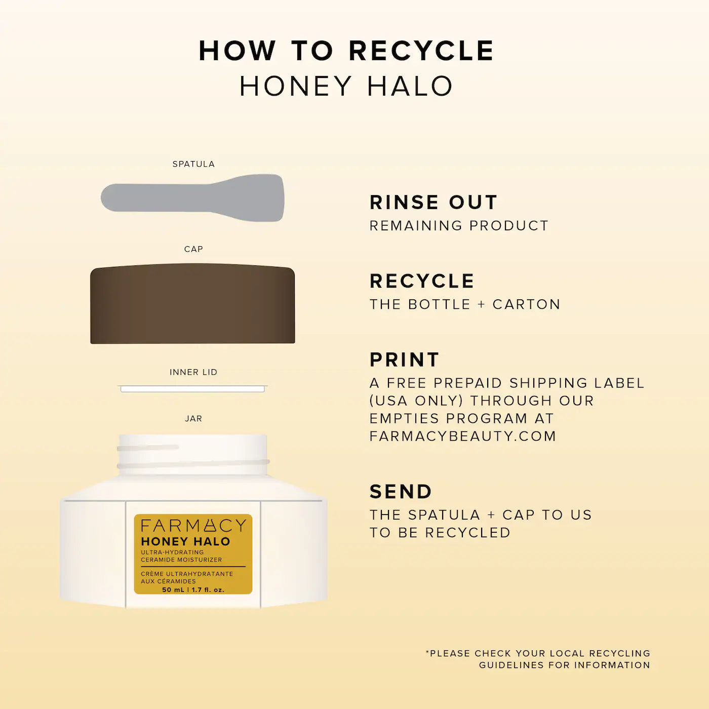 Farmacy  Honey Halo Ultra-Hydrating Ceramide Moisturizer