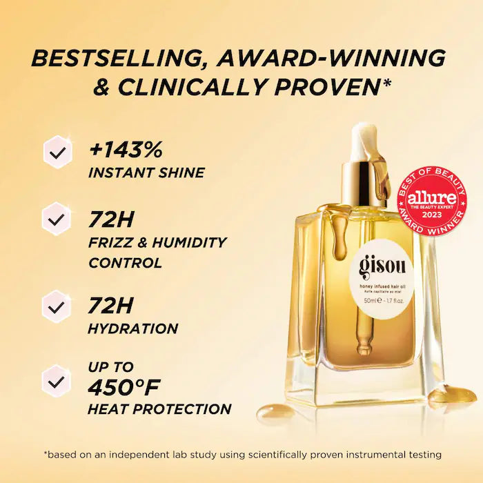 Gisou  Mini Honey Infused Hair Oil