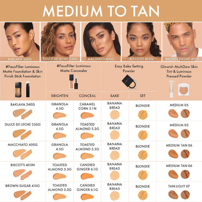 HUDA BEAUTY  #FauxFilter Luminous Matte Foundation