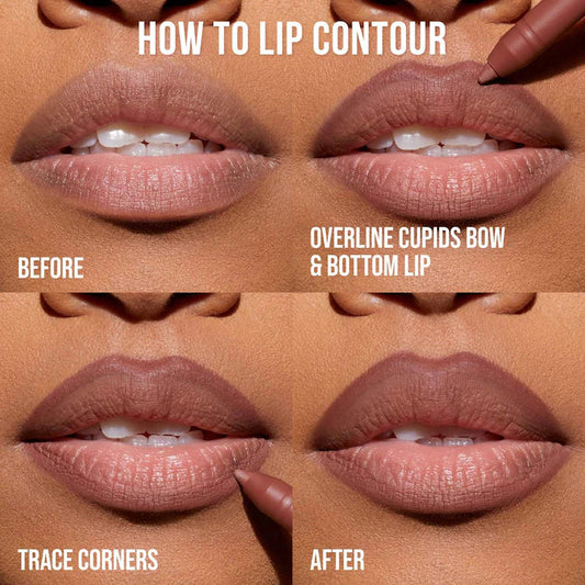 HUDA BEAUTY  Lip Contour 2.0 Automatic Matte Lip Pencil