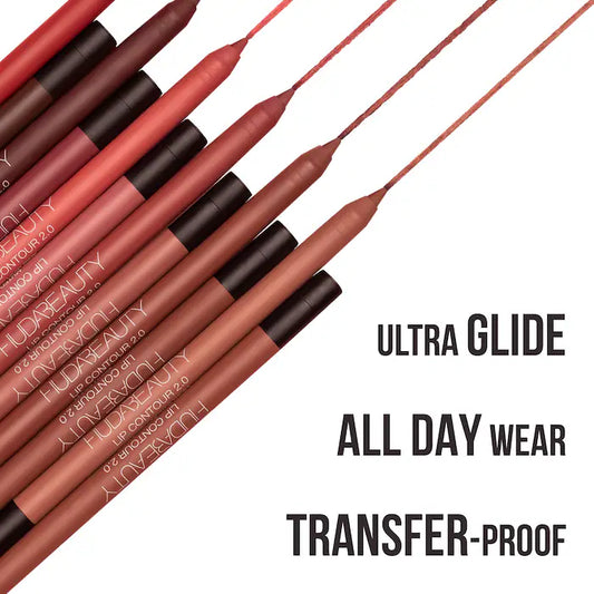 HUDA BEAUTY  Lip Contour 2.0 Automatic Matte Lip Pencil