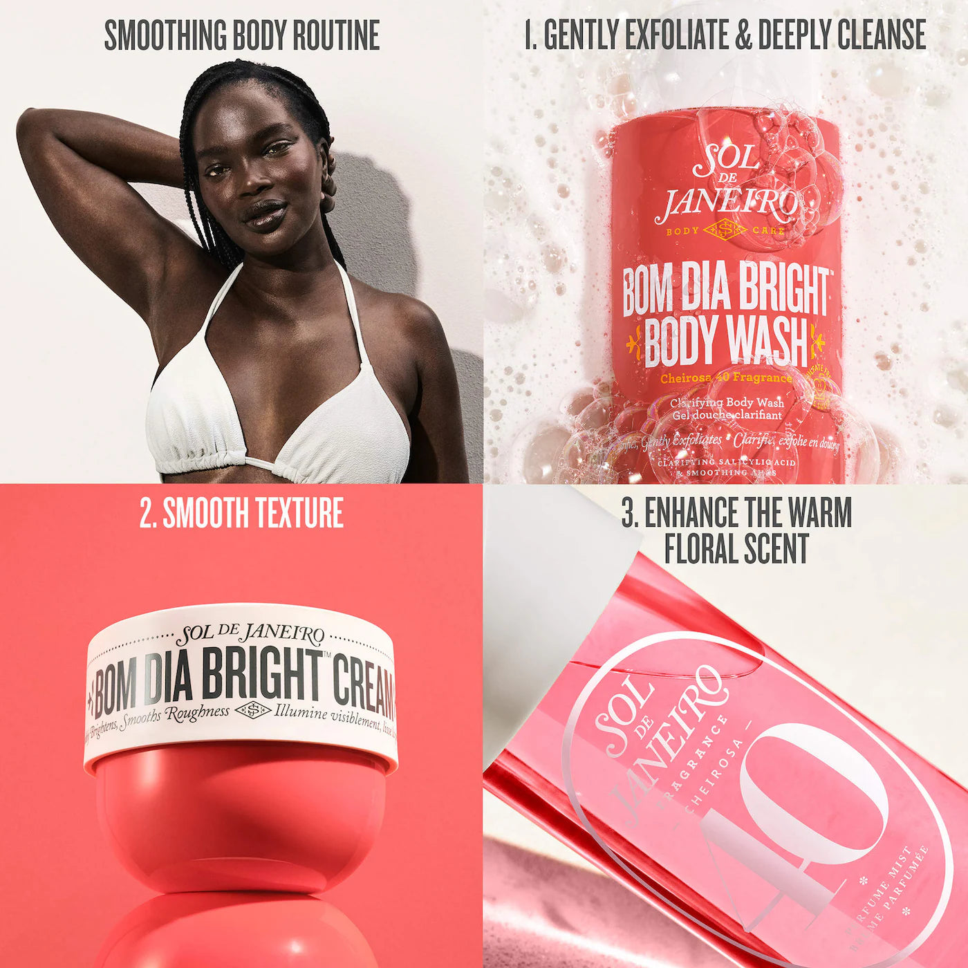 Sol de Janeiro  Bom Dia Bright™ Visibly Brightening and Smoothing Body Cream with Vitamin C