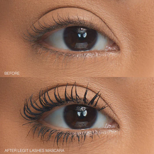 HUDA BEAUTY  Mini LEGIT LASHES Double-Ended Volumizing and Lengthening Mascara
