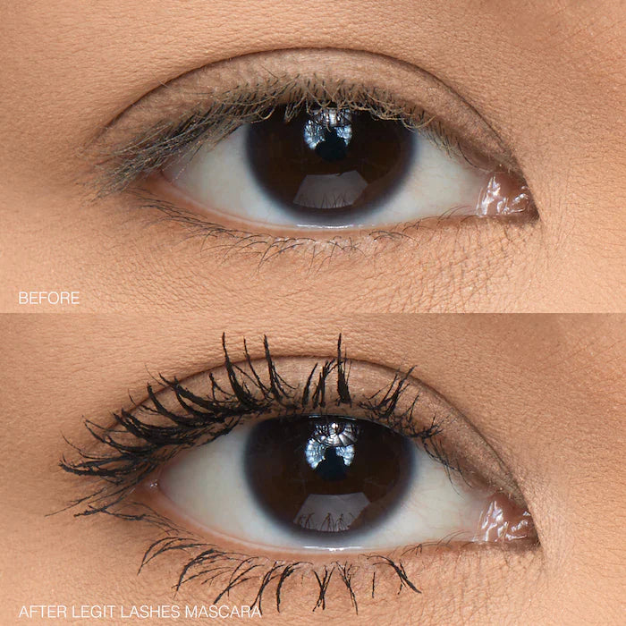 HUDA BEAUTY  Mini LEGIT LASHES Double-Ended Volumizing and Lengthening Mascara