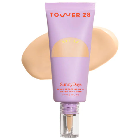 Tower 28 Beauty  SunnyDays SPF 30 Tinted Sunscreen Foundation