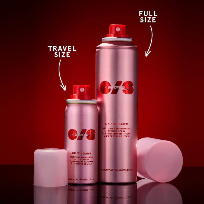ONESIZE by Patrick Starrr  Mini On 'Til Dawn Mattifying Waterproof Setting Spray