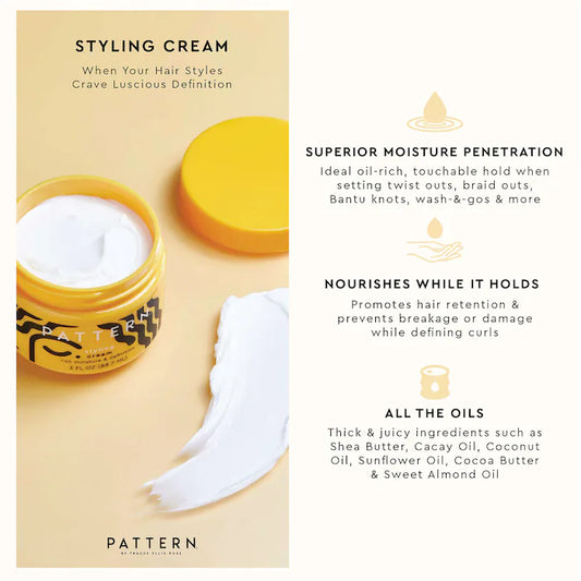 PATTERN by Tracee Ellis Ross  Styling Cream for Curly & Coily Hair